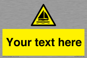 WL7432: Custom Warning sailing area