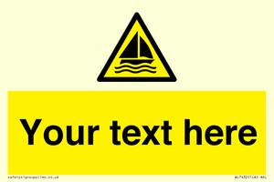 WL7432: Custom Warning sailing area
