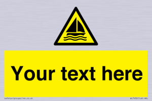 WL7432: Custom Warning sailing area