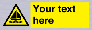 WL7432: Custom Warning sailing area