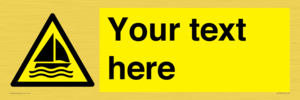 WL7432: Custom Warning sailing area