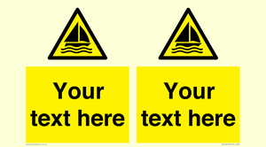 WL7432: Custom Warning sailing area