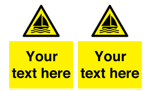 WL7432: Custom Warning sailing area