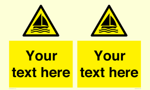 WL7432: Custom Warning sailing area