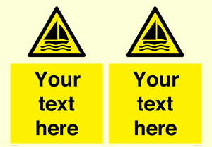 WL7432: Custom Warning sailing area