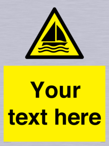 WL7432: Custom Warning sailing area