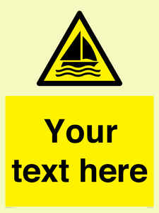 WL7432: Custom Warning sailing area