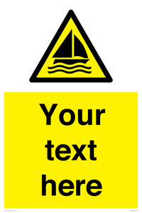 WL7432: Custom Warning sailing area