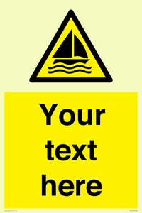 WL7432: Custom Warning sailing area