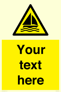 WL7432: Custom Warning sailing area