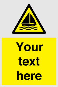 WL7432: Custom Warning sailing area