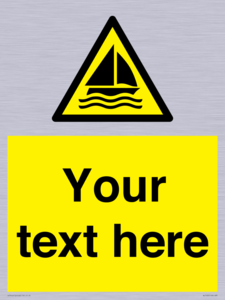 WL7432: Custom Warning sailing area