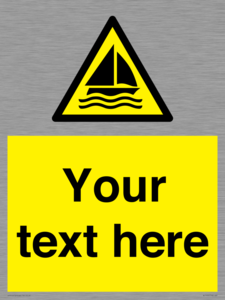WL7432: Custom Warning sailing area