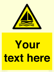 WL7432: Custom Warning sailing area