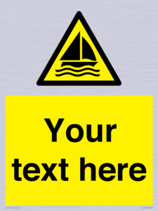 WL7432: Custom Warning sailing area
