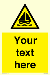 WL7432: Custom Warning sailing area