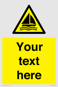 WL7432: Custom Warning sailing area