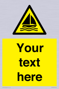 WL7432: Custom Warning sailing area