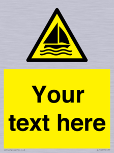 WL7432: Custom Warning sailing area