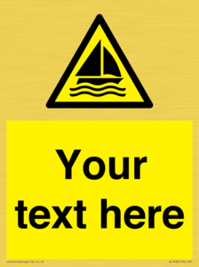 WL7432: Custom Warning sailing area