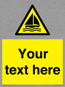 WL7432: Custom Warning sailing area