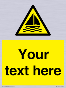 WL7432: Custom Warning sailing area