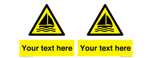 WL7432: Custom Warning sailing area