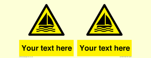WL7432: Custom Warning sailing area