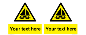 WL7432: Custom Warning sailing area