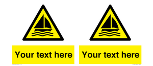 WL7432: Custom Warning sailing area