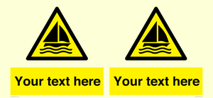 WL7432: Custom Warning sailing area