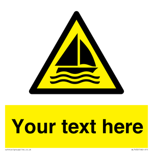 WL7432: Custom Warning sailing area