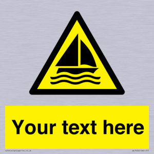 WL7432: Custom Warning sailing area