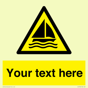 WL7432: Custom Warning sailing area