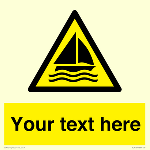 WL7432: Custom Warning sailing area