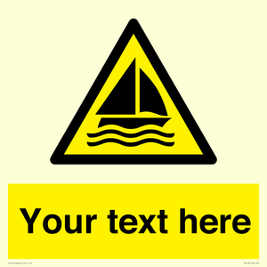 WL7432: Custom Warning sailing area