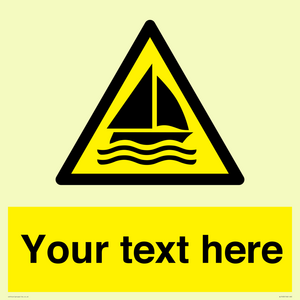 WL7432: Custom Warning sailing area