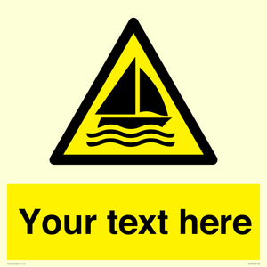 WL7432: Custom Warning sailing area