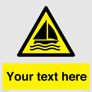 WL7432: Custom Warning sailing area