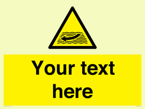WL7433: Custom Warning strong river flows