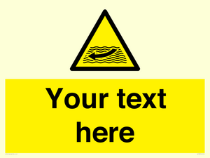 WL7433: Custom Warning strong river flows