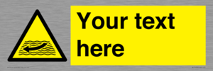 WL7433: Custom Warning strong river flows