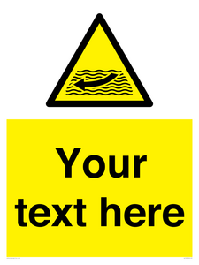 WL7433: Custom Warning strong river flows