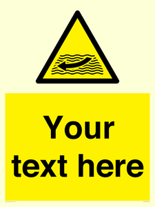 WL7433: Custom Warning strong river flows