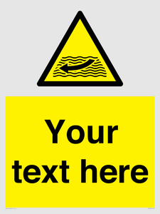 WL7433: Custom Warning strong river flows
