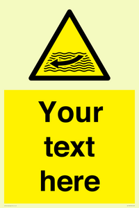 WL7433: Custom Warning strong river flows