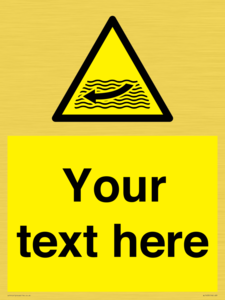 WL7433: Custom Warning strong river flows