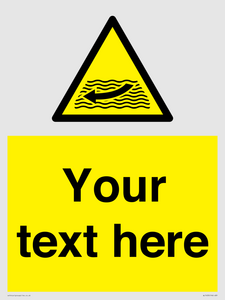 WL7433: Custom Warning strong river flows
