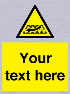 WL7433: Custom Warning strong river flows