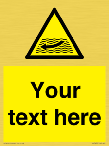 WL7433: Custom Warning strong river flows
